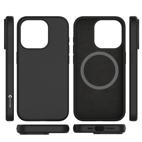 Coverzs Coverzs iPhone 15 Plus flüssiges Silikon MagSafe (schwarz) Coverzs Coverzs iPhone 15 Plus flüssiges Silikon MagSafe (schwarz)