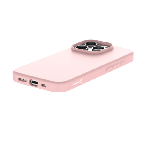 Coverzs Coverzs iPhone 15 Pro Max flüssiges Silikon-MagSafe-Case (pink)