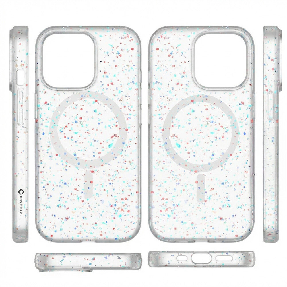 Coverzs Coverzs iPhone 15 Pro Max Recycled MagSafe-Hülle (Weiß) Coverzs Coverzs iPhone 15 Pro Max Recycled MagSafe-Hülle (Weiß)