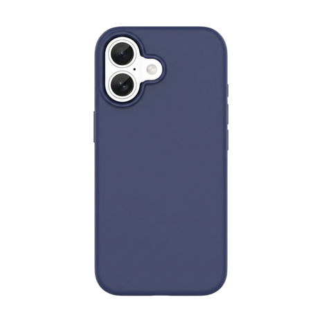 Coverzs Coverzs iPhone 16 Liquid Silikon MagSafe Hülle (blau)