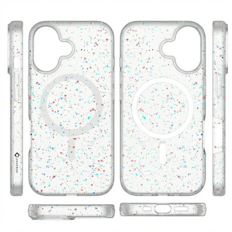 Coverzs Coverzs iPhone 16 Recycled MagSafe-Hülle (Weiß)