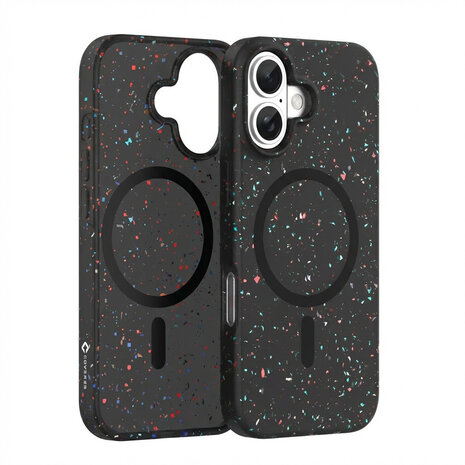 Coverzs Coverzs iPhone 16 Recycled MagSafe-Hülle (Schwarz)