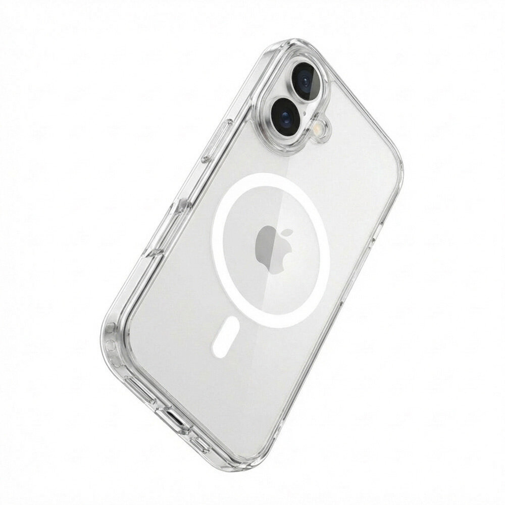 Coverzs Coverzs iPhone 16 Crystal MagSafe Hülle (transparent)