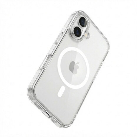 Coverzs Coverzs iPhone 16 Crystal MagSafe Hülle (transparent)