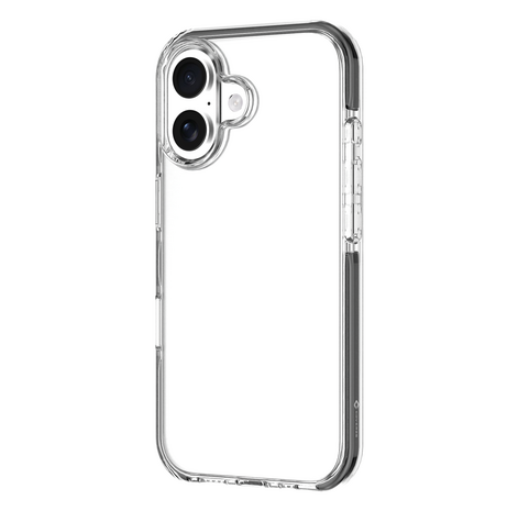 Coverzs Coverzs iPhone 16 Plus transparentes stoßfestes Cover (schwarz) Coverzs Coverzs iPhone 16 Plus transparentes stoßfestes Cover (schwarz)