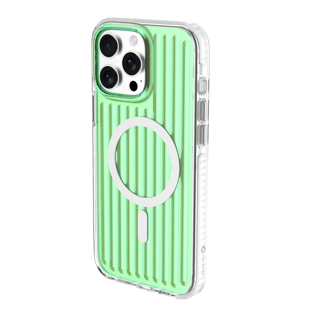 Coverzs Coverzs iPhone 16 Pro Max Gradient MagSafe Hülle (grün)