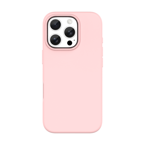 Coverzs Coverzs iPhone 16 Pro Max MagSafe-Hülle mit flüssigem Silikon (pink)