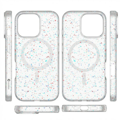 Coverzs Coverzs iPhone 16 Pro Max Recycled MagSafe-Hülle (Weiß)