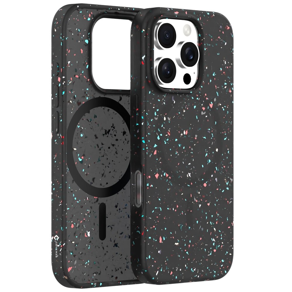 Coverzs Coverzs iPhone 16 Pro Max Recycled MagSafe Hülle (Schwarz)