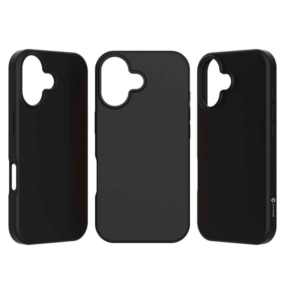 Coverzs Coverzs iPhone 17 Liquid Silikon MagSafe Hülle (schwarz)