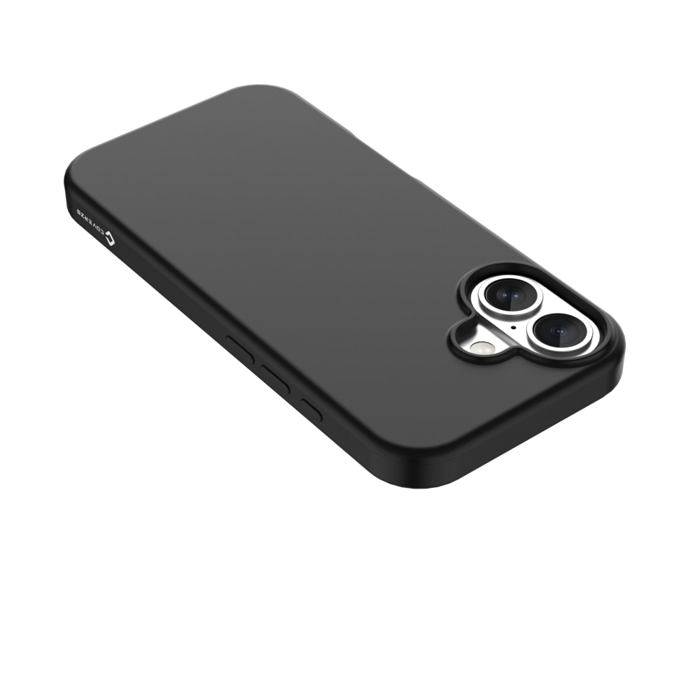 Coverzs Coverzs iPhone 17 Liquid Silikon MagSafe Hülle (schwarz)