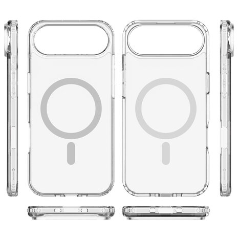 Coverzs Coverzs iPhone 17 Crystal MagSafe Hülle (transparent) Coverzs Coverzs iPhone 17 Crystal MagSafe Hülle (transparent)