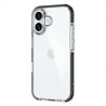 Coverzs Coverzs iPhone 17 transparentes stoßsichere Hülle (schwarz)