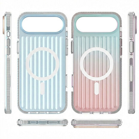 Coverzs Coverzs iPhone Air Gradient MagSafe Hülle (blau)