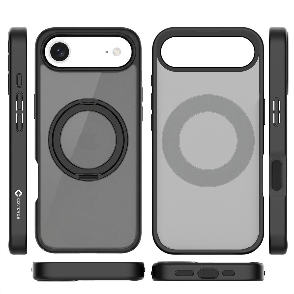 Coverzs Coverzs iPhone Air Standing MagSafe-Hülle (schwarz)