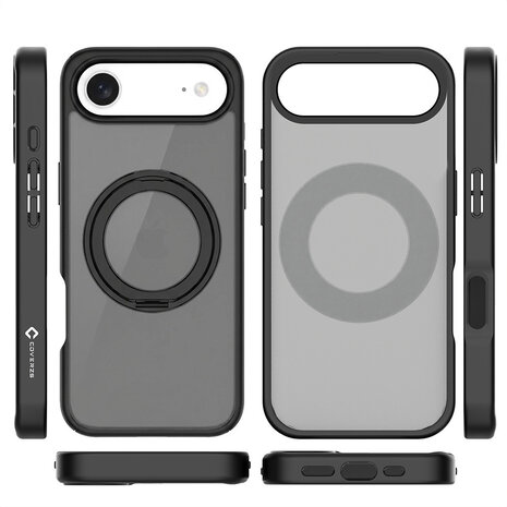 Coverzs Coverzs iPhone Air Standing MagSafe-Hülle (schwarz)