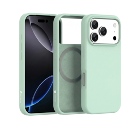 Coverzs iPhone 17 Pro Liquid Silikon MagSafe-Hülle (grün)