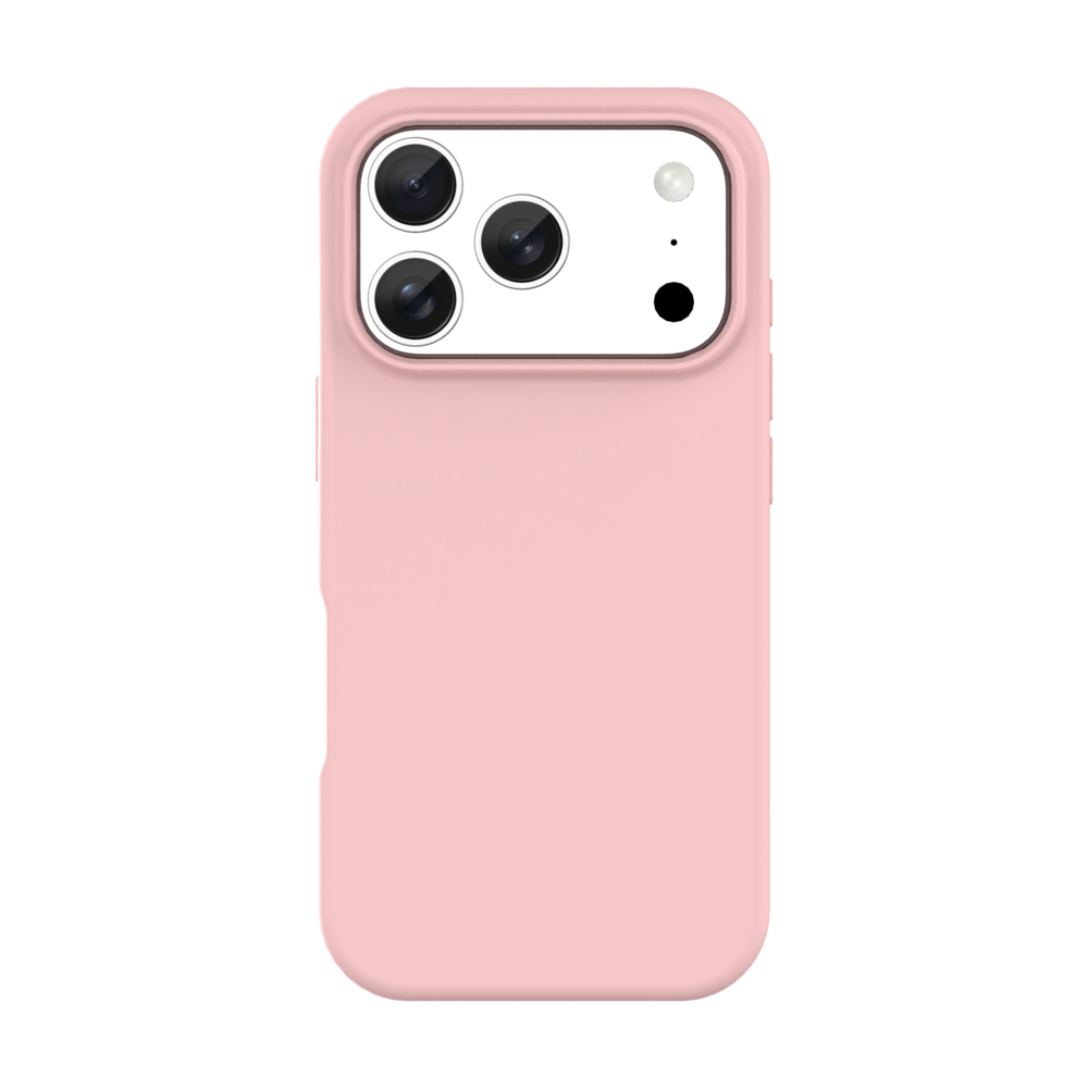 Coverzs Coverzs iPhone 17 Pro flüssiges Silikon MagSafe-Case (pink)