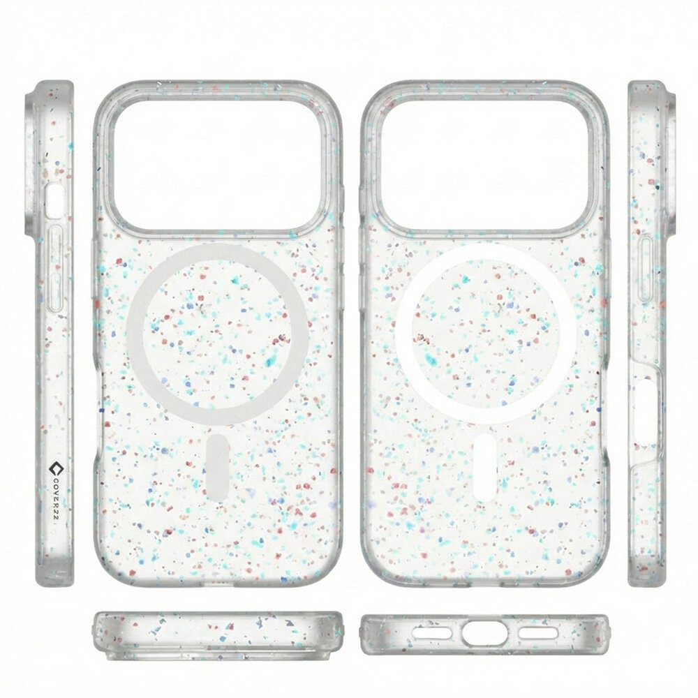 Coverzs Coverzs iPhone 17 Pro Recycled MagSafe-Hülle (Weiß)