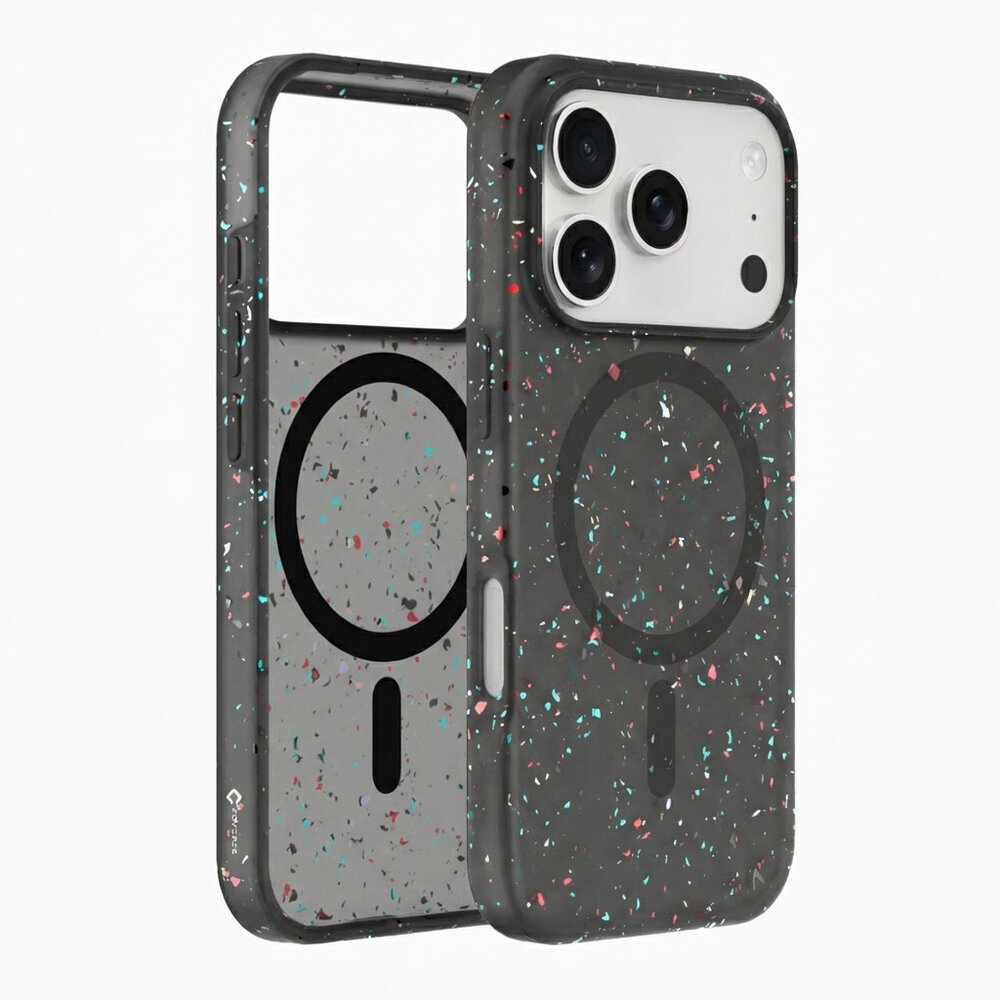 Coverzs Coverzs iPhone 17 Pro Recycled MagSafe-Hülle (Schwarz)