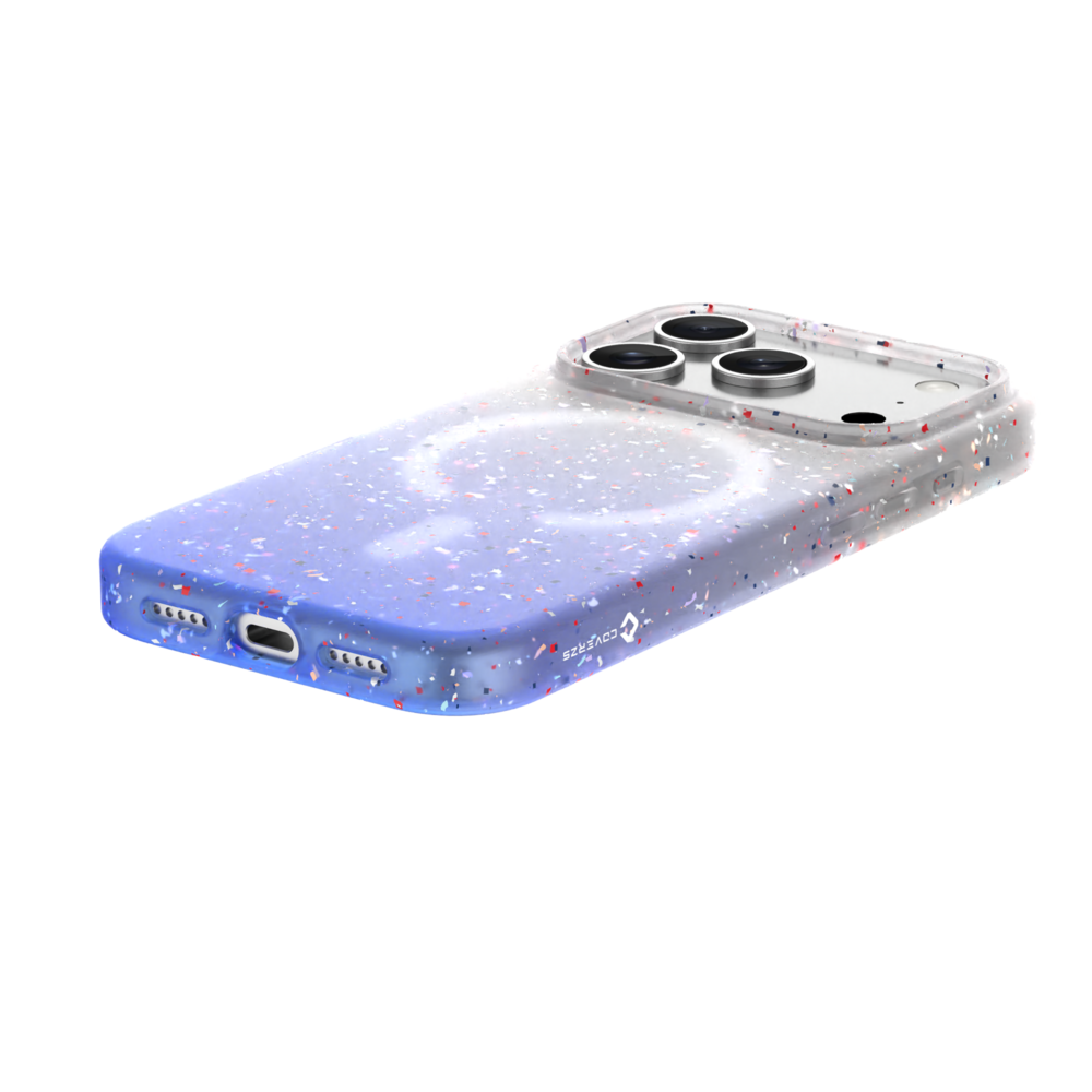 Coverzs Coverzs iPhone 17 Pro Recycled MagSafe-Hülle (Blau)