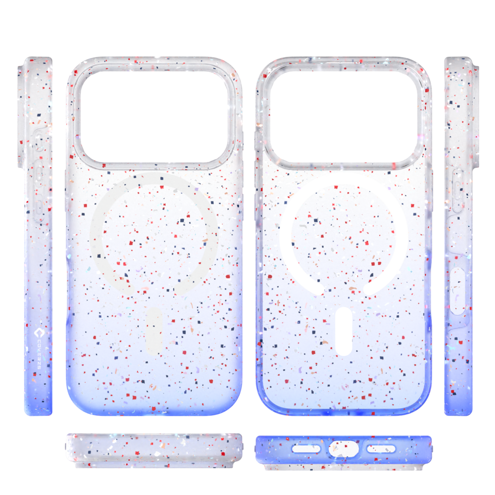 Coverzs Coverzs iPhone 17 Pro Recycled MagSafe-Hülle (Blau)