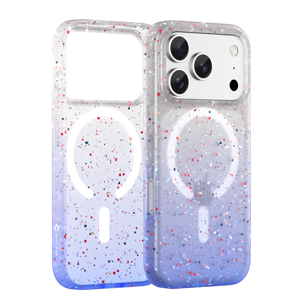 Coverzs Coverzs iPhone 17 Pro Recycled MagSafe-Hülle (Blau)