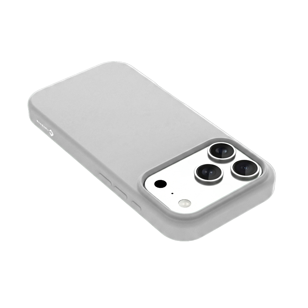 Coverzs Coverzs iPhone 17 Pro Max flüssiges Silikon-MagSafe-Case (grau)