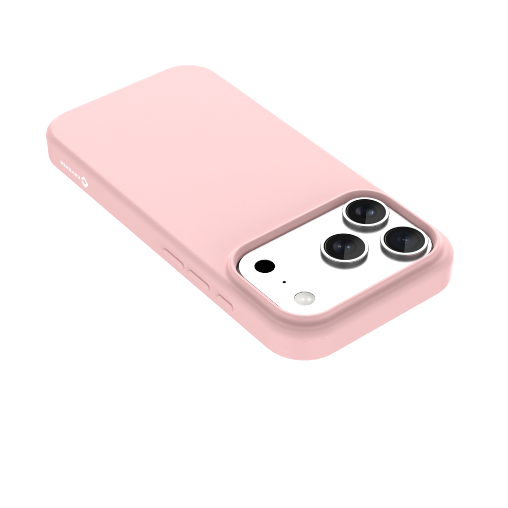 Coverzs Coverzs iPhone 17 Pro Max flüssiges Silikon-MagSafe-Case (pink)