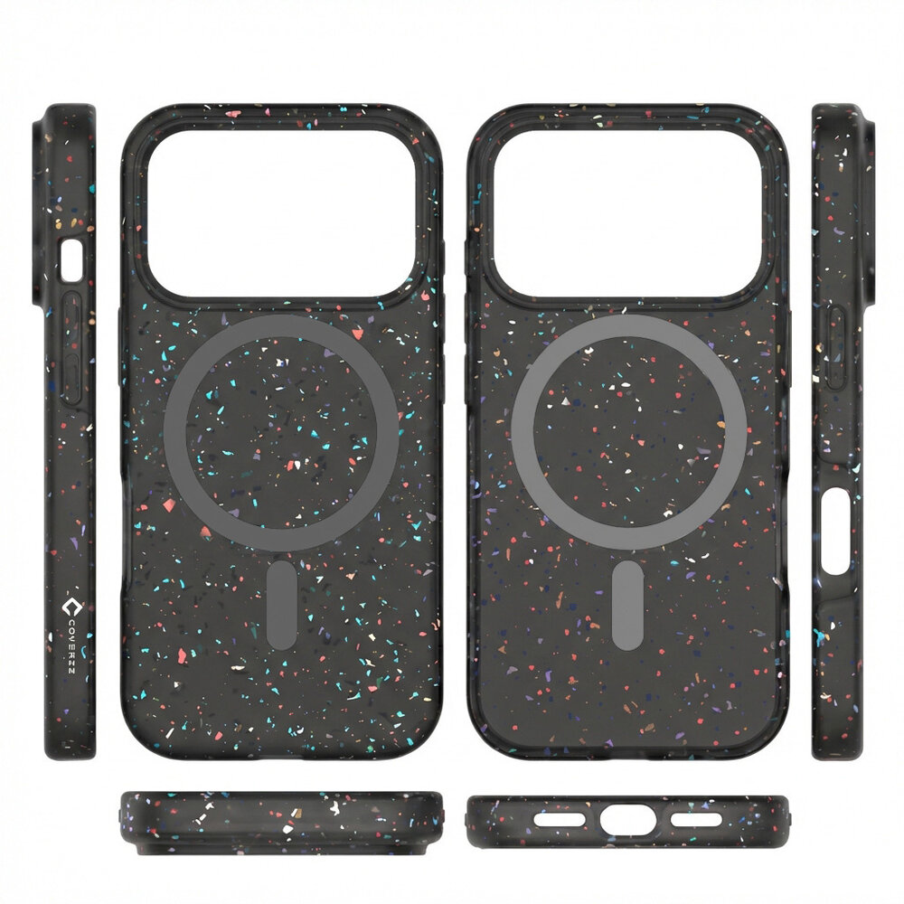 Coverzs Coverzs iPhone 17 Pro Max Recycled MagSafe-Hülle (Schwarz)