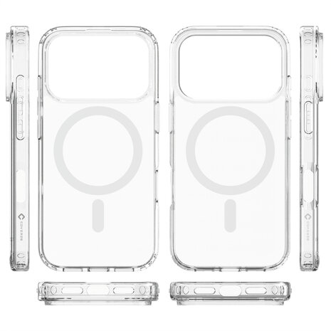 Coverzs Coverzs iPhone 17 Pro Max Crystal MagSafe Hülle (transparent)