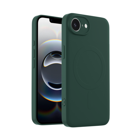 ShieldCase® ShieldCase iPhone 17e Silikon MagSafe back cover (Dunkelgrün) ShieldCase® ShieldCase iPhone 17e Silikon MagSafe back cover (Dunkelgrün)