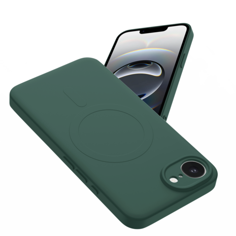 ShieldCase® ShieldCase iPhone 17e Silikon MagSafe back cover (Dunkelgrün) ShieldCase® ShieldCase iPhone 17e Silikon MagSafe back cover (Dunkelgrün)