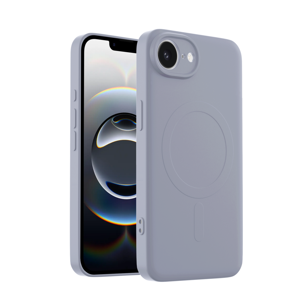 ShieldCase® ShieldCase iPhone 17e Silikon MagSafe back cover (Lila)