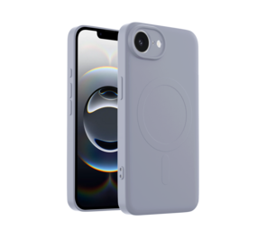 ShieldCase® iPhone 17e Silikon MagSafe back cover (Lila)