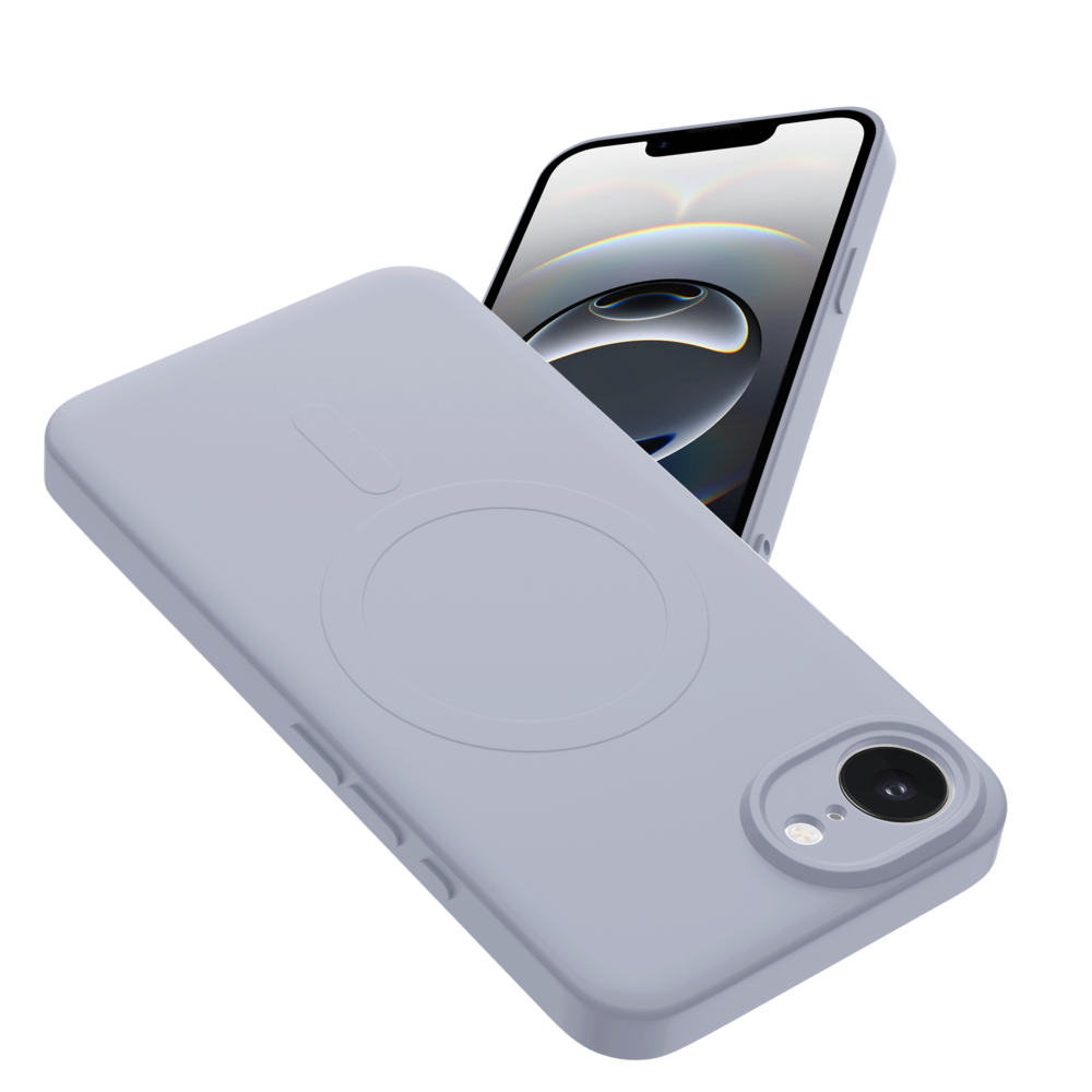 ShieldCase® ShieldCase iPhone 17e Silikon MagSafe back cover (Lila)