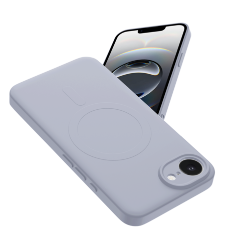 ShieldCase® ShieldCase iPhone 17e Silikon MagSafe back cover (Lila)