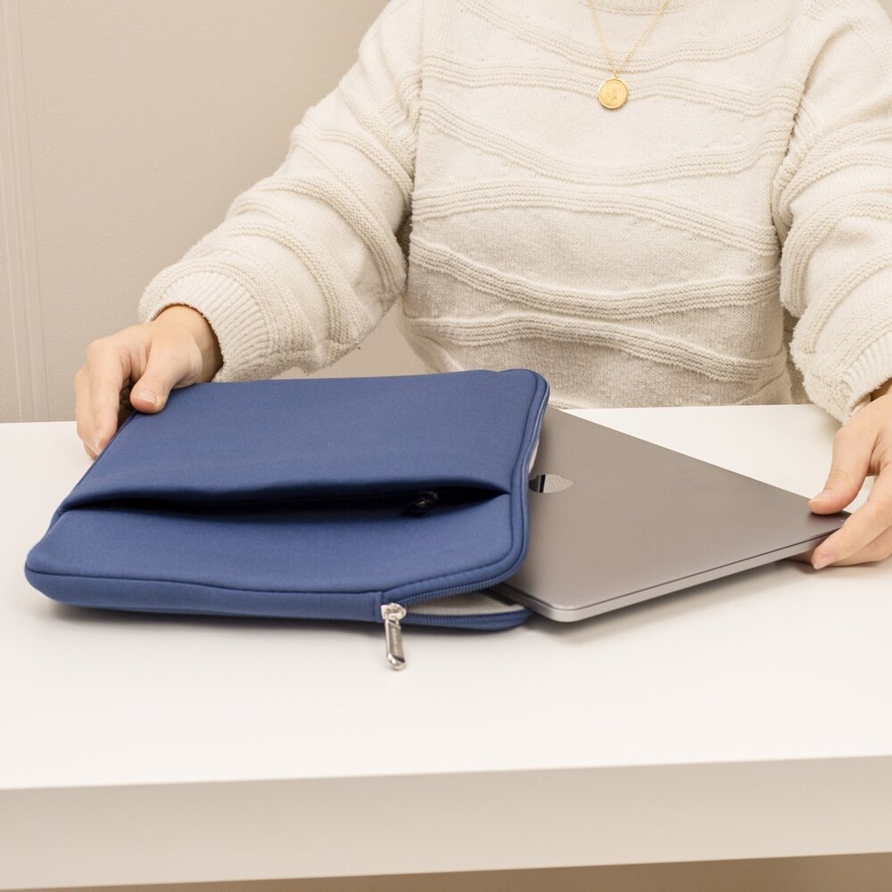 Coverzs Coverzs Laptoptasche 13 Inch (Dunkelbau) Coverzs Coverzs Laptoptasche 13 Inch (Dunkelbau)