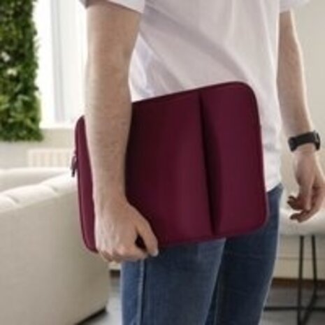 Coverzs Coverzs Laptoptasche 13 Inch (Burgund) Coverzs Coverzs Laptoptasche 13 Inch (Burgund)