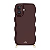 xoxo Wildhearts xoxo Wildhearts Glossy Wavy Cord Case Burgundy - iPhone 17