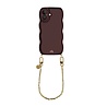 xoxo Wildhearts xoxo Wildhearts Glossy Wavy Cord Case Burgundy - Dreamy (short) - iPhone 17