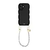 xoxo Wildhearts xoxo Wildhearts Glossy Wavy Cord Case Black - Pearlfection (short) - iPhone 17 xoxo Wildhearts xoxo Wildhearts Glossy Wavy Cord Case Black - Pearlfection (short) - iPhone 17