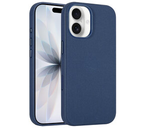 Coverzs iPhone 17 Woven MagSafe hoesje (Blau)