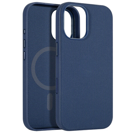 Coverzs Coverzs iPhone 17 Woven MagSafe hoesje (Blau)