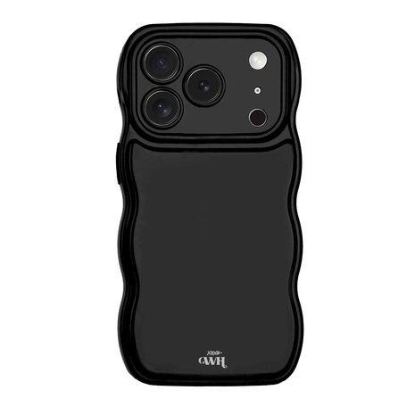xoxo Wildhearts xoxo Wildhearts Glossy Wavy Case Black - iPhone 17 Pro xoxo Wildhearts xoxo Wildhearts Glossy Wavy Case Black - iPhone 17 Pro