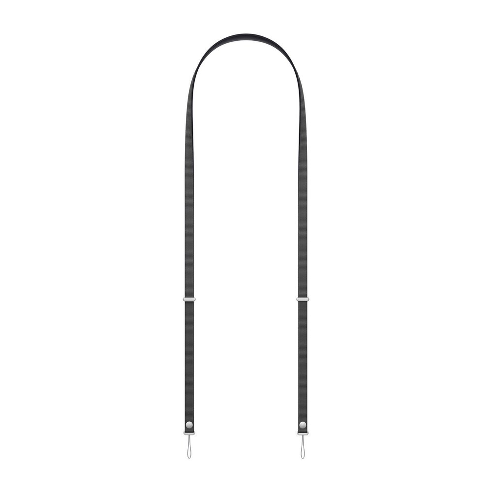 Coverzs Coverzs iPhone 17 Pro Woven MagSafe Hülle mit Kord (Schwarz)