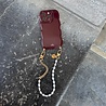 xoxo Wildhearts xoxo Wildhearts Glossy Wavy Cord Case Burgundy - Over The Moon (short) - iPhone 17 Pro Max xoxo Wildhearts xoxo Wildhearts Glossy Wavy Cord Case Burgundy - Over The Moon (short) - iPhone 17 Pro Max