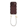 xoxo Wildhearts xoxo Wildhearts Glossy Wavy Cord Case Burgundy - Pearlfection (short) - iPhone 17 Pro Max xoxo Wildhearts xoxo Wildhearts Glossy Wavy Cord Case Burgundy - Pearlfection (short) - iPhone 17 Pro Max