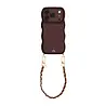 xoxo Wildhearts xoxo Wildhearts Glossy Wavy Cord Case Burgundy - Classic Chain Burgundy (short) - iPhone 17 Pro Max xoxo Wildhearts xoxo Wildhearts Glossy Wavy Cord Case Burgundy - Classic Chain Burgundy (short) - iPhone 17 Pro Max