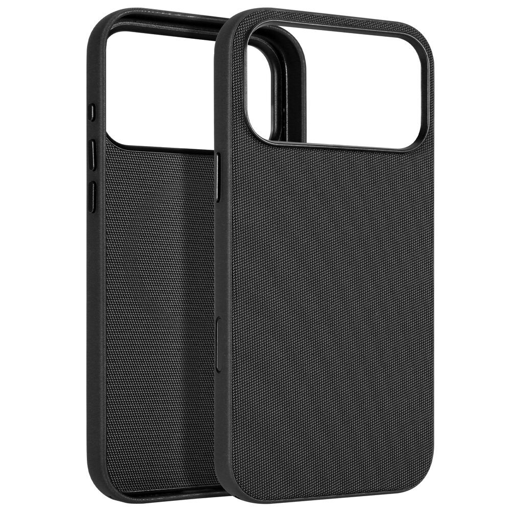 Coverzs Coverzs iPhone 17 Pro Max Woven MagSafe hoesje (Schwarz)